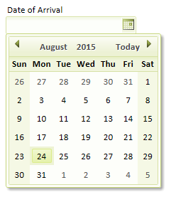 Date Of Arrival 2
